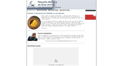 Desktop Screenshot of escueladecineonline.nucine.com