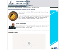 Tablet Screenshot of escueladecineonline.nucine.com